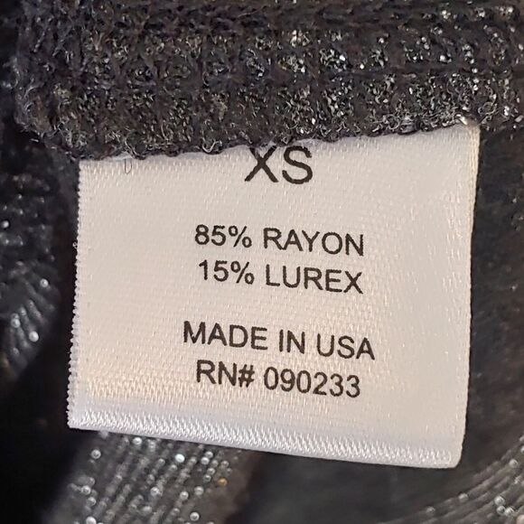 Kirra Striped Metallic Gray Racerback Tank Sz XS - Picture 6 of 7